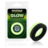 RockSolid by Doc Johnson Cockring Phosphorescent The Big O 32 mm Noir-Vert